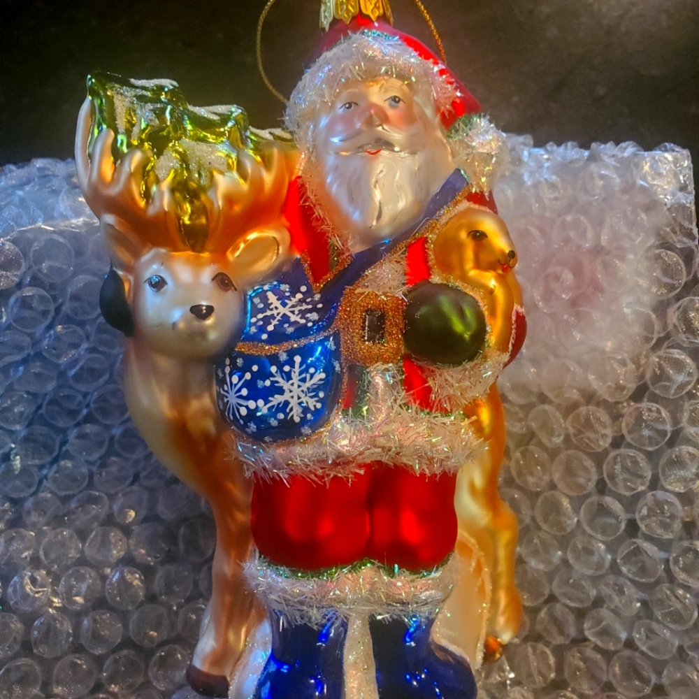 Santa ornament